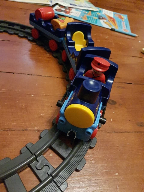 Playmobil night store train