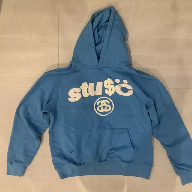 STUSSY x CPFM 8 Ball Hoodie - Blue Men’s Medium