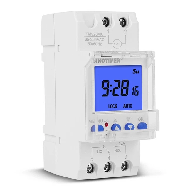 TM928AK Screen Display Replaceable Battery Rail Timer Switch Backlight 85-2 P4C8