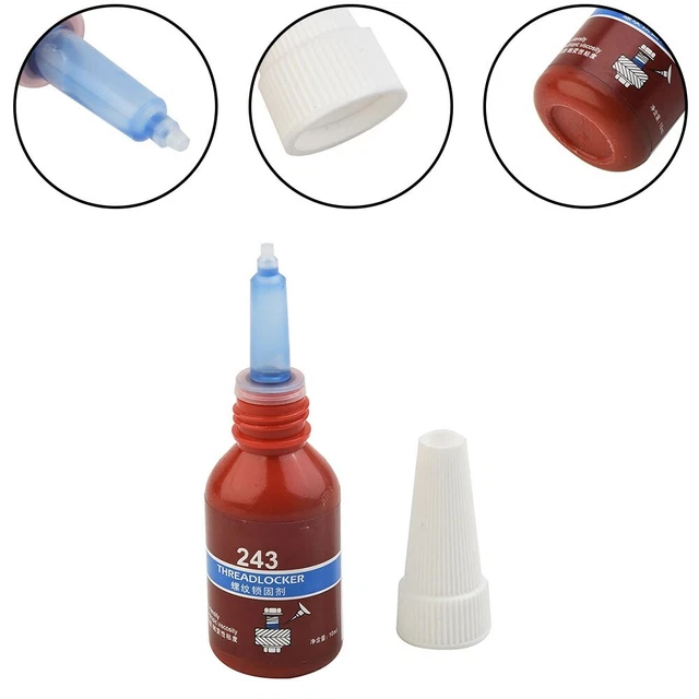 10 Ml Medium Strength Threadlocker Threadlocker Adhesive 243 Screw Stabilizer