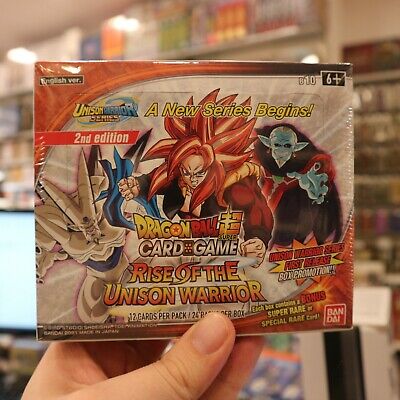 Dragon Ball Super Card Game - RISE OF THE UNISON WARRIOR Booster Box Sigillato