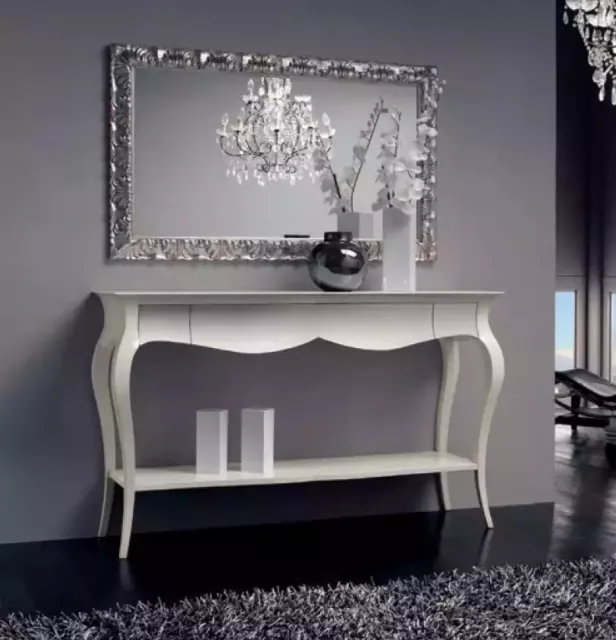 Konsolentisch Designer Holz Tisch Konsole Schmink Tische Möbel Weiß