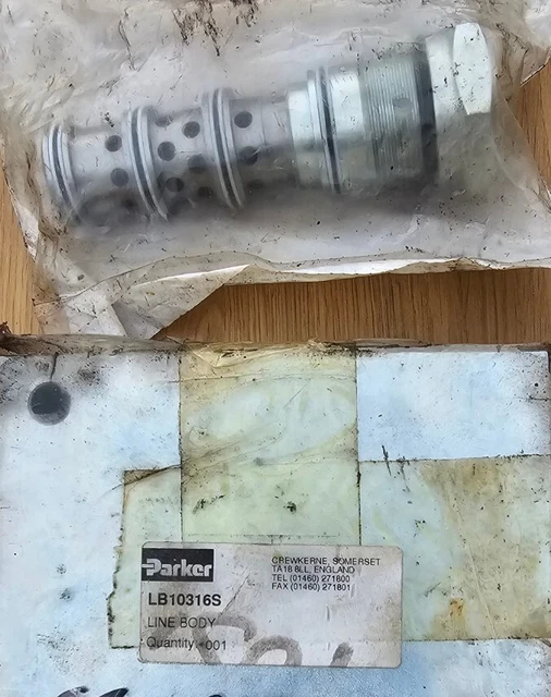 Parker Hydraulic N5A300-10 Cartridge LB10316S Valve Body Cavity Block