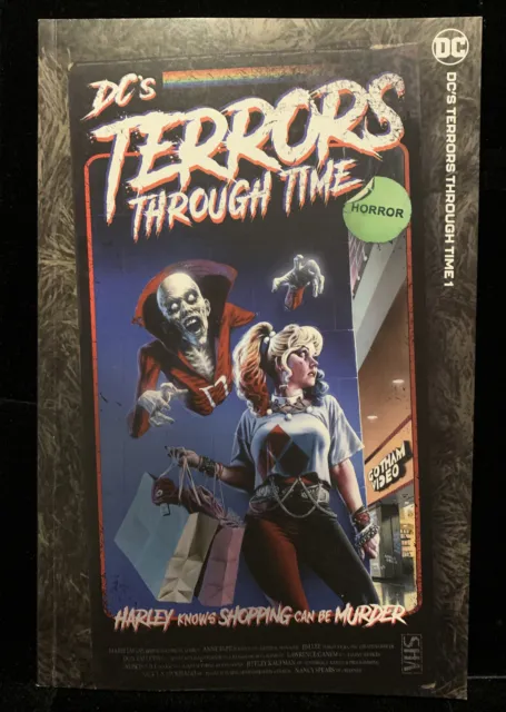 Dcs Terrors Through Time #1  Cover B Steve Beach Vhs Variant Dc