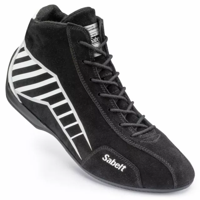 Zapatos de carreras Sabelt Challenge TB-2 negros/rojos/azules Nomex EU36-48 FIA 8856-2018