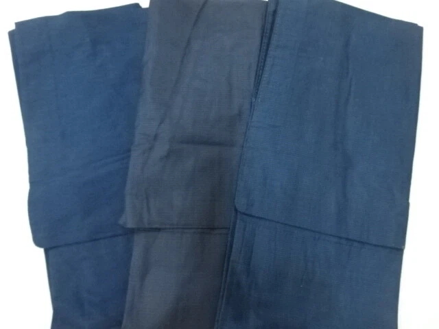 42843# Japanese Kimono / Antique Mens Kimono / Set Of 3