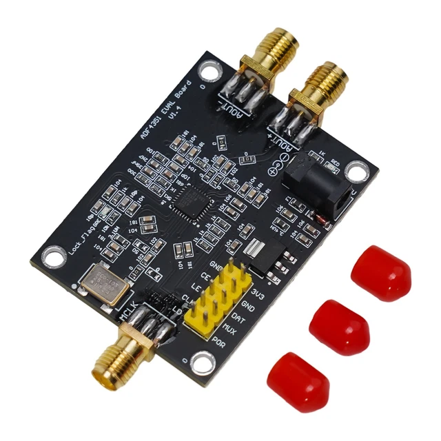 Module Synthétiseur Fréquence ADF4350 - 137 MHz à 4.4 GHz, Sortie SMA, Programmable Par Interface Série