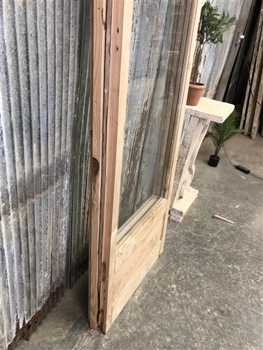 Antique French Double Doors (50x90.5) 3 Pane Glass European Doors G75 10