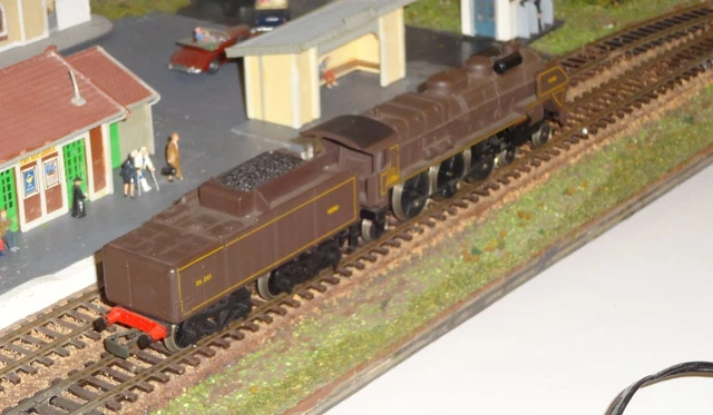 Locomotive Vapeur Jouef HO - 3 1265 NORD + Tender 35 251 8252 - Train électrique Analogique