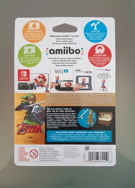 Lot Amiibo Link Zelda - The legend of Zelda - Neuf sous blister 3