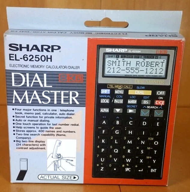 Lot de 9 calculatrices très anciennes pour collectionneur, dont 1