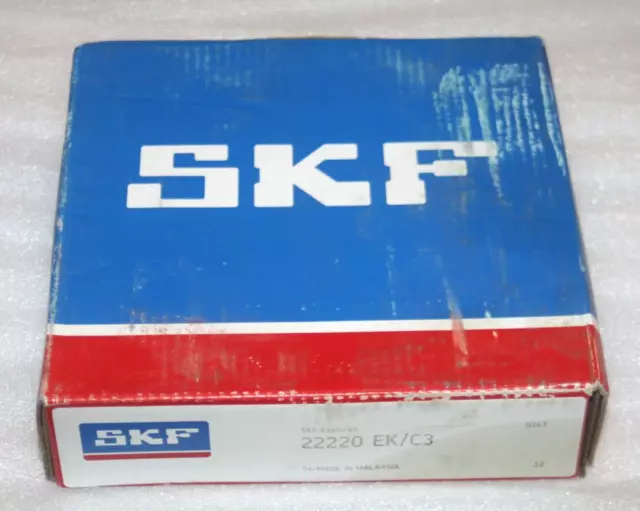 SKF Explorer 22220 EK/C3 Spherical Roller Bearing * NEW UNOPENED *