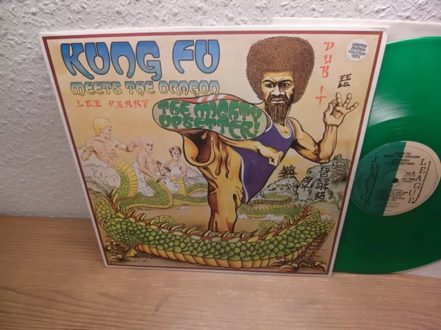 The Mighty Upsetter Kung Fu Meets The Dragon rare UK Lp mint- Dub, Roots Reggae