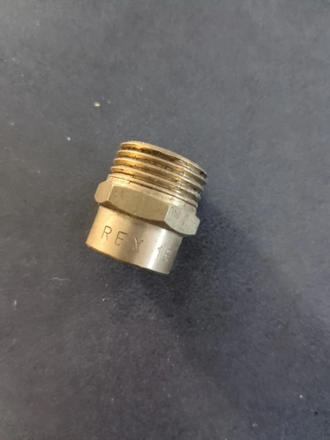 Raccord De Radiateur Universel En Laiton à Souder - Pour Circuit De Refroidissement - Neuf Sous Blister