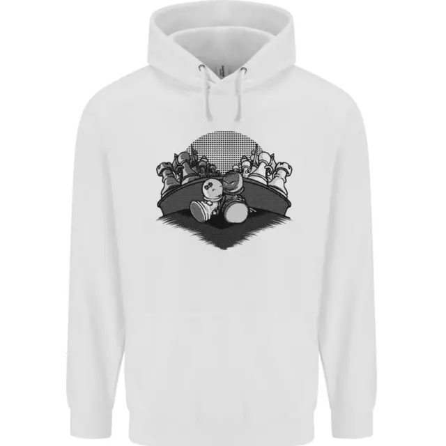 Chess Pieces Player Playing Childrens Kids Hoodie