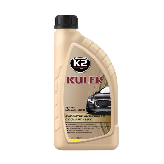 KULER -35C T201Y Amarillo refrigerante de vida prolongada K2 1L