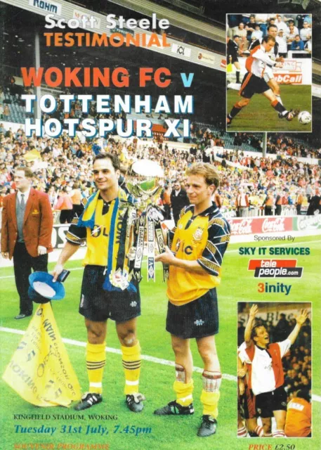 Woking V Tottenham Hotspur 01/02 -- Scott Steele Testimonial.