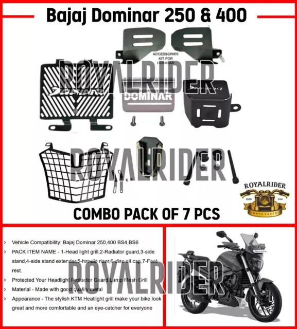 Pack Combo de 7 Articles pour Bajaj Dominar 250 & 400