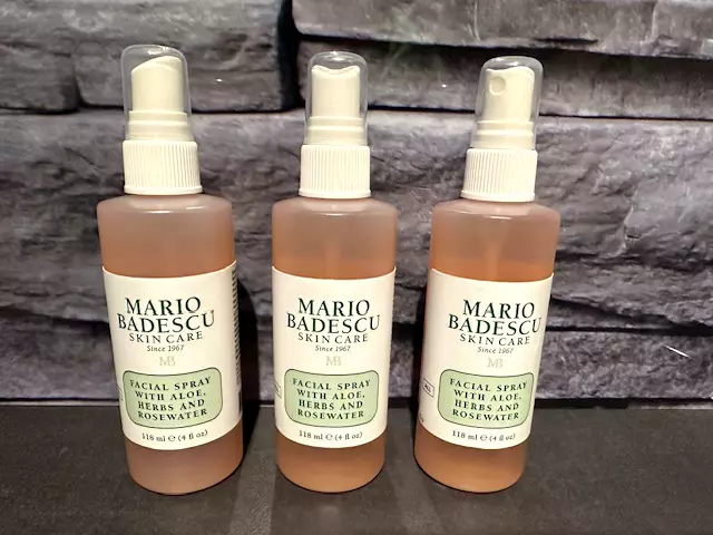 MARIO BADESCU Facial Spray With Aloe und Rosenwasser 354 ml 3× 118 ml❤️‍🩹