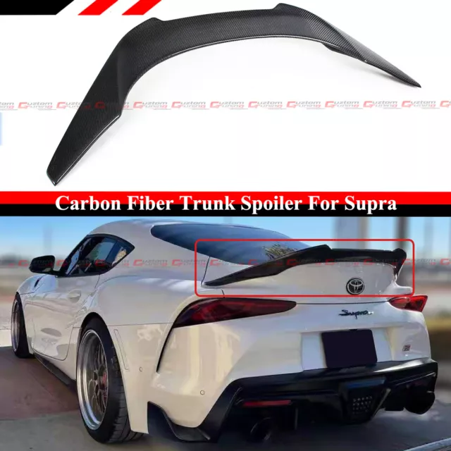 FOR 20202024 TOYOTA Supra A90 A91 Carbon Fiber Jdm Highkick Trunk