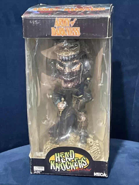 Evil Dead Army of Darkness Ash head knockers 1993 NECA NEW Hand Paint VERY RARE