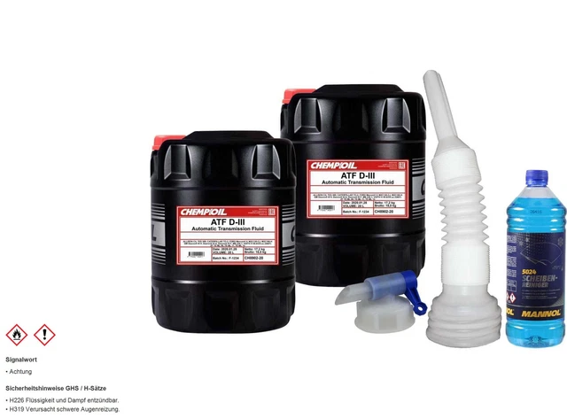 40L Chempioil Huile de Transmission Automatique Ch Atf D-Iii Allison C4 Tes 389
