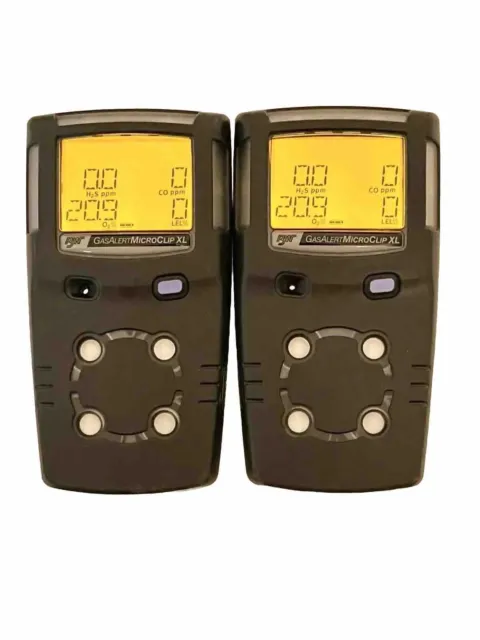 BW Honeywell GasAlert MicroClip XL Multi-Gas Monitor, MCXL-XWHM-B-NA