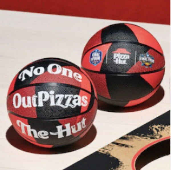 New! Pizza Hut 2023 NCAA Final Four Mens/Womens Dallas Promo Mini Basketball 23
