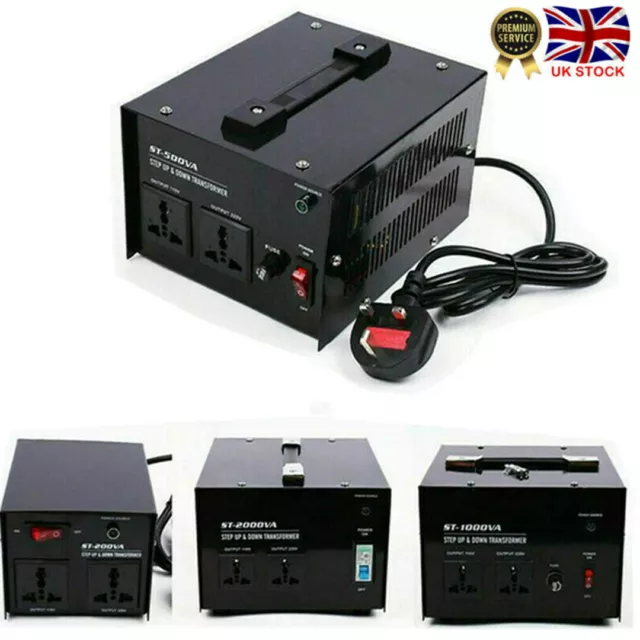 200/500/1000/2000W/3000  Voltage Converter Transformer Step Up Down