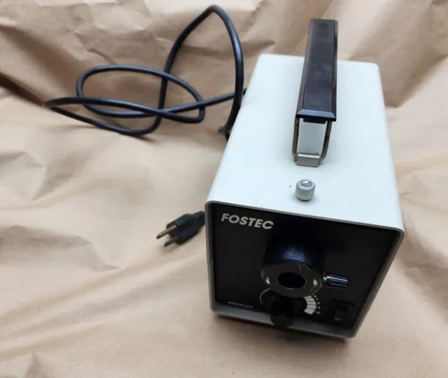 Fostec EKE-1 F0-150 Microscope Fiber Optic Light Source Illuminator 150 watts