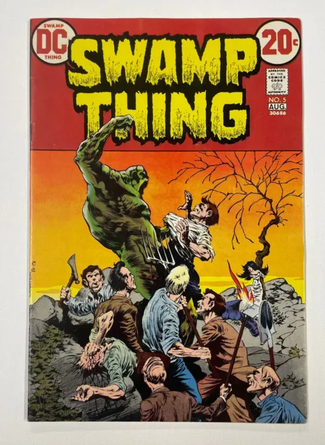 Swamp Thing; Vol 1 #5. August 1973. Dc. Fn/Vf. 1St App Of Timothy Ravenwind!