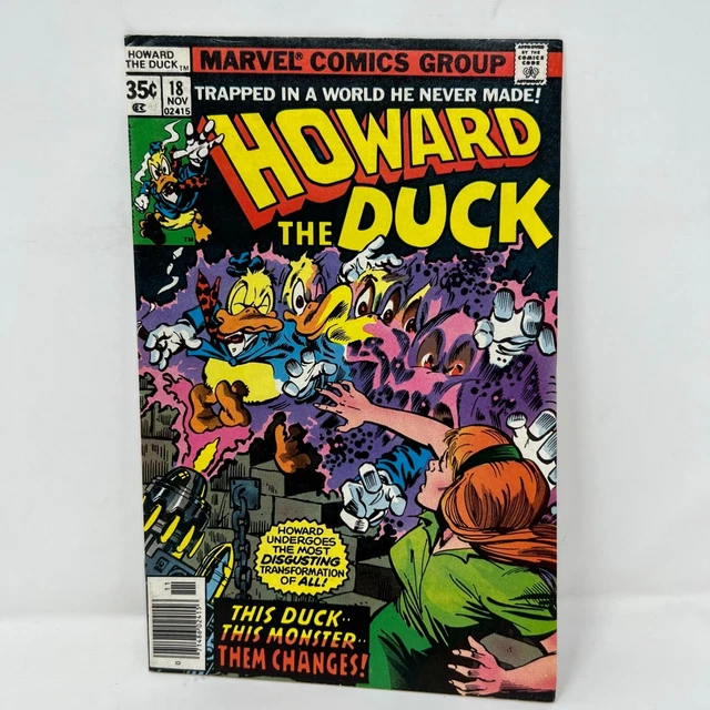 Howard the Duck 18 Newsstand High Grade Marvel Comic Book D92-118