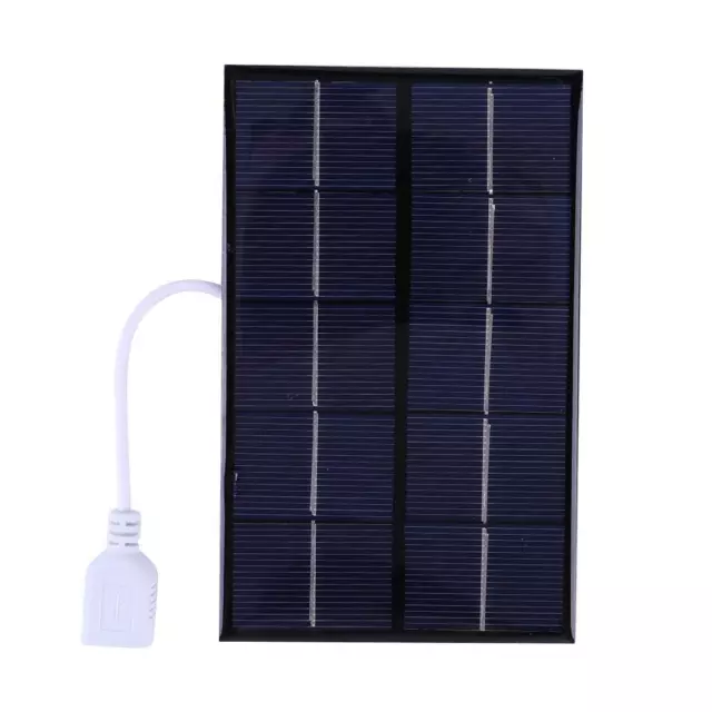 FE# USB Solar Panel Outdoor 5W 5V Polysilicon + Epoxy Travel DIY Solar Charger