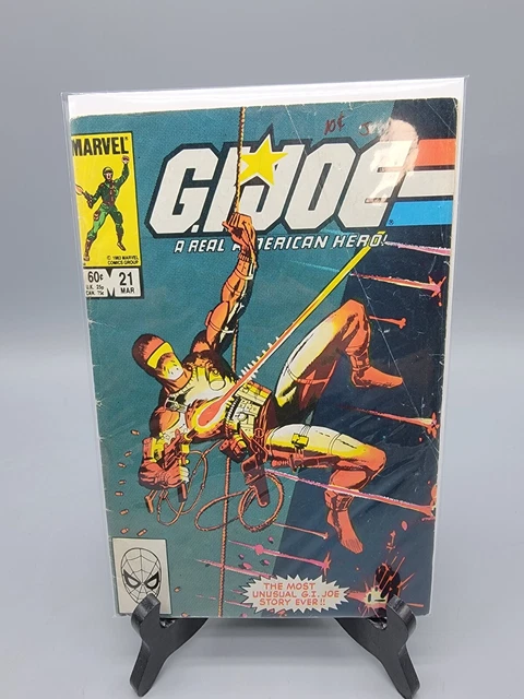 G.I. Joe A Real American Hero #21 (Mar 1984 Marvel)  1st Storm Shadow