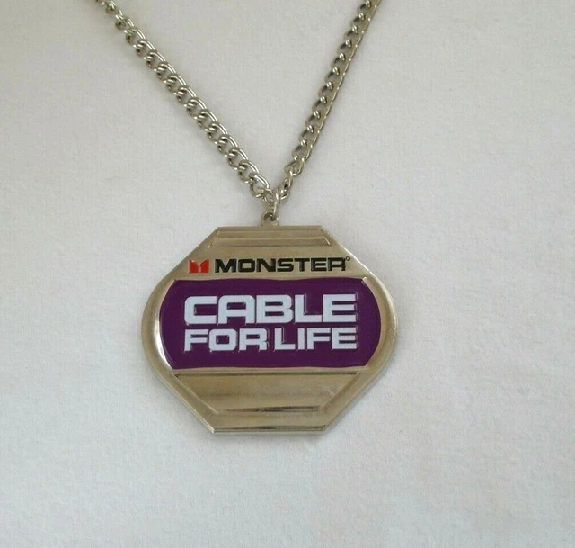 VINTAGE THE NEED For Speed Monster Cable For Life Large Medallion Bling