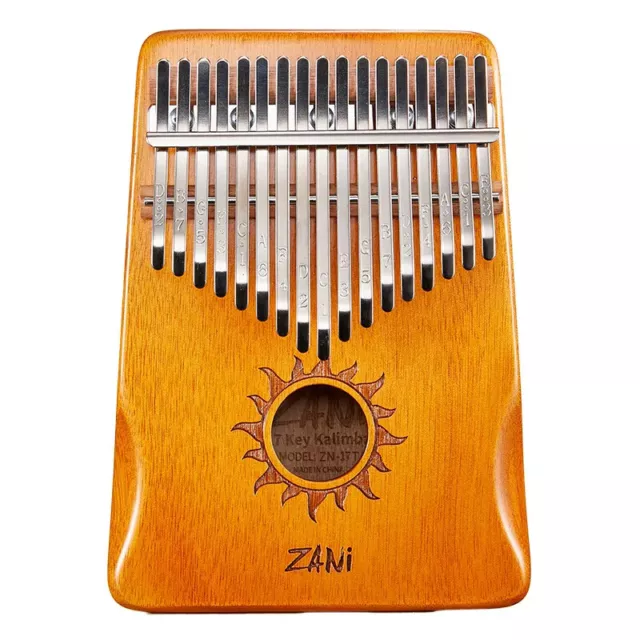 2024-17 Key Kalimba Thumb Piano Premium  Wooden African Musical Instrument