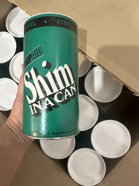 Box 25 Qty- Steel Shim In A Can .010 6”x 100”
