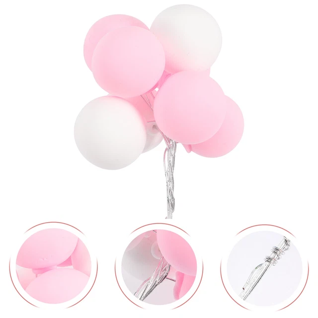 4 pz Palloncino Cupcake Topper Palloncino Torta Ornamento Matrimonio Compleanno Sposa