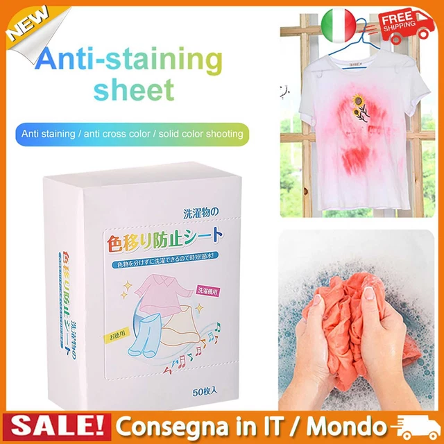 IT Washing Machine Anti Staining Laundry Paper for Clothes Cleaning Tools (50pcs