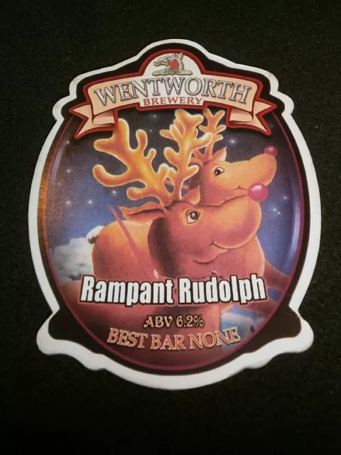 Beer Pump Clip - Wentworth Rampant Rudolph