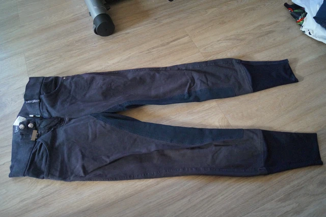 Reithose back 2 back gr.34 ladies schwarz Muster Sterne