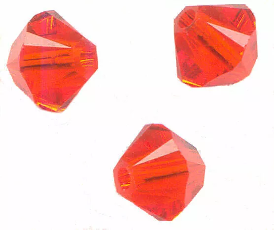 site parisien  40 PERLES TOUPIES SWAROVSKI   5mm   HYACINTH