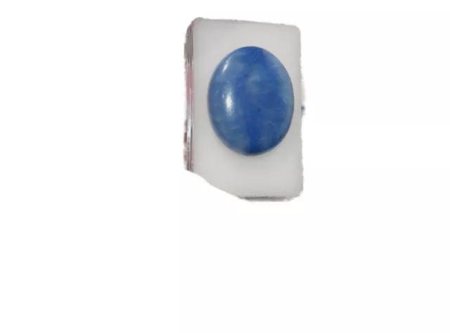 Blauquarz Cabochon 33,6x25,2 mm 38 ct. Nr. U28707