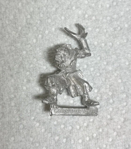 Figurine Warhammer 40k Genestealer Hybrid - Rogue Trader 1989 - Métal Games Workshop - Non Montée Non Peinte