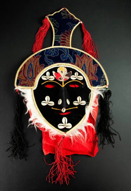 Mask Opera Tibetan Rinbung Statue- American Tashi Sholpa - Ngompa - Crafts 3283