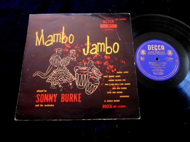 Sonny Burke/Mambo Jambo/Latin Jazz/25Cm/10"/Decca Am 233009/French Press Lp