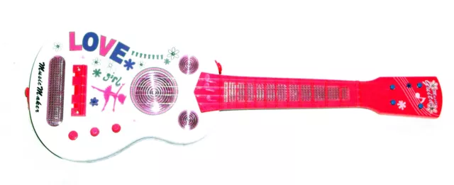 Kindergitarre mit Licht und Musik,Spielzeug,Gitarre,Geschenk,Instumente Music