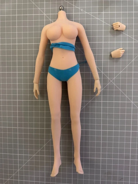 TBLeague 1/6 Action Figure Corpo Flessibile In Silicone + Testa + Bikini - S06 (Suntan) Per Collezionisti