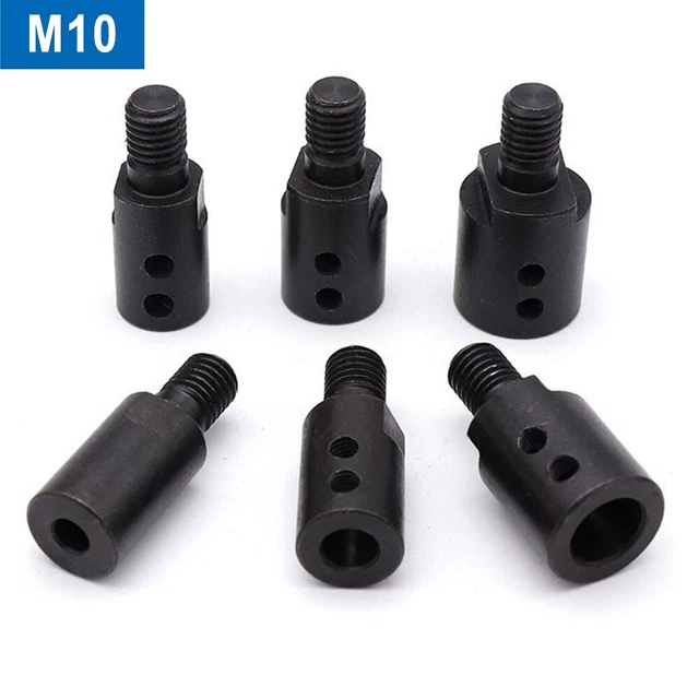 1Pc M10 Adapter 5-14mm Connecting Rod Fittings Steel Brand New Durable