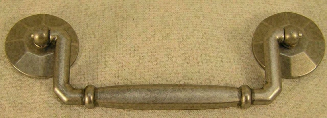 6 Satin Nickel Drawer Handles Pulls Knobs 4 1/2" Cabinet Furniture Hardware '